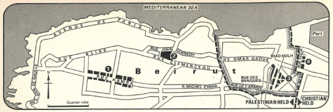 beirut map 680px