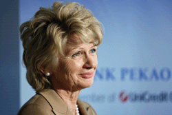 Alicja Kornasiewicz, former chief executive of Poland’s Bank Pekao and secretary of state in the Polish treasury, joined Morgan Stanley's Warsaw office earlier this year as a senior adviser in investment banking covering Poland and CEE