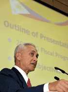 Margarito Teves, finance secretary for the Philippines