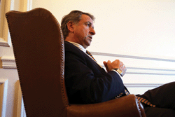 Finance minister Felipe Larrain is the architect of Chile’s economic success story