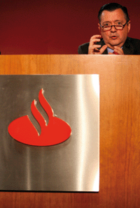 Alfredo Sáenz, Santander